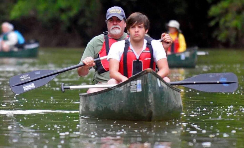 Canoeing on the Rappahannock River